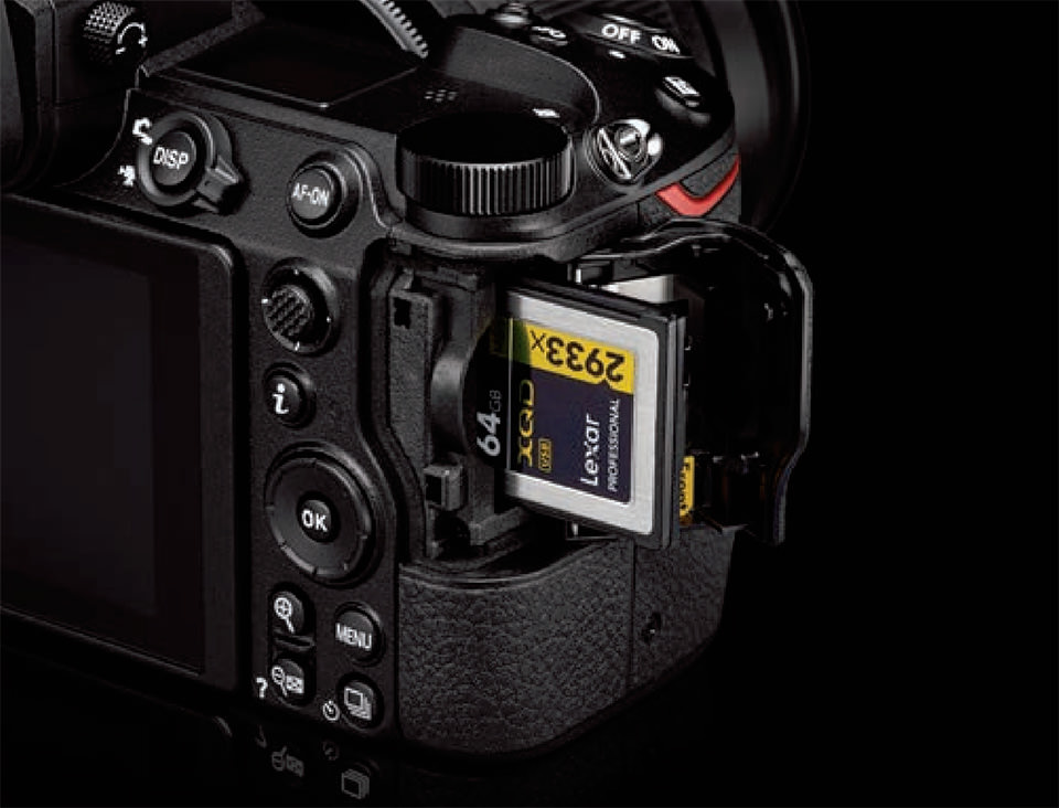 Nikon Z7 XQD Card Slot