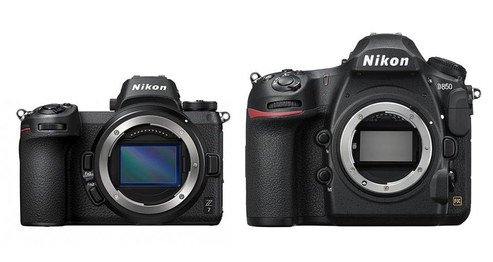 Nikon Z7 vs Nikon D850