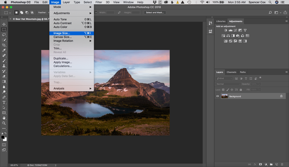 Upsize Image in Photoshop Screenshot 2