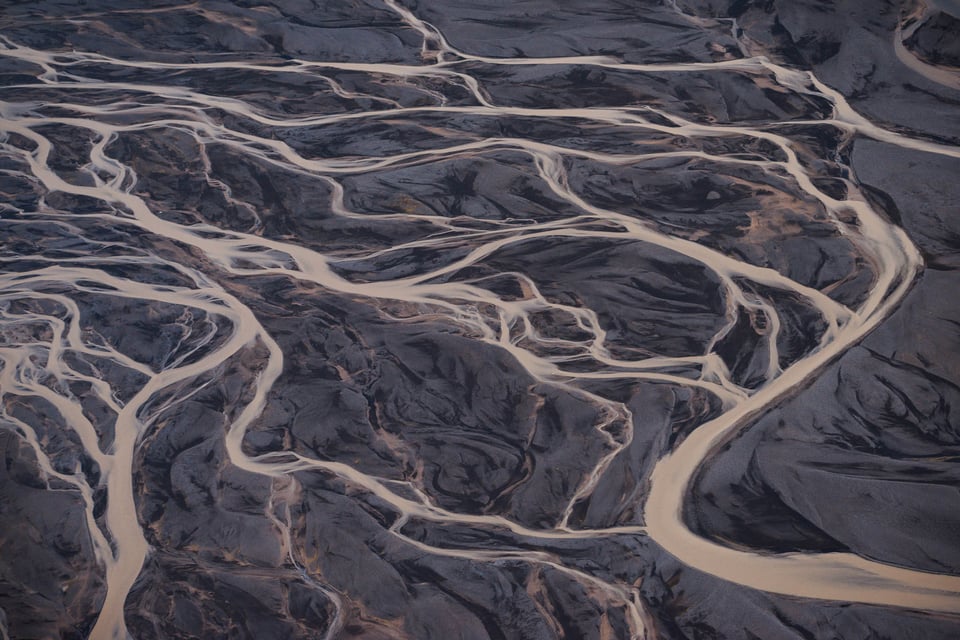 Aerial Photo of River