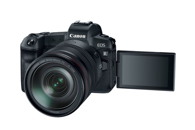 Canon EOS R Flip LCD