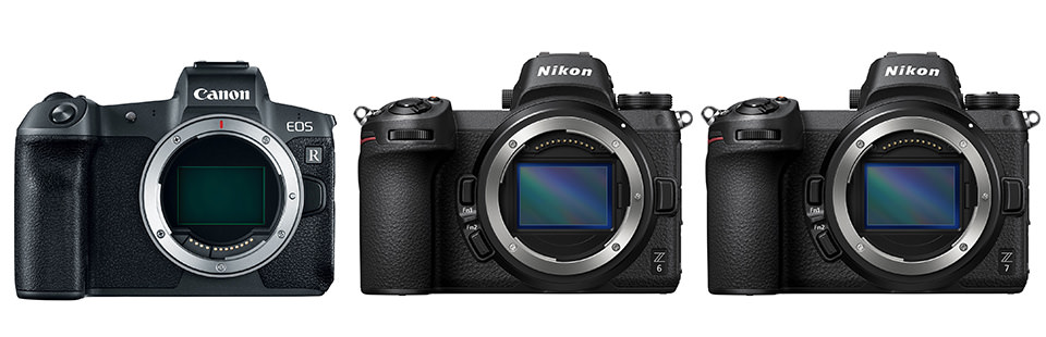 Canon EOS R vs Nikon Z6 vs Nikon Z7