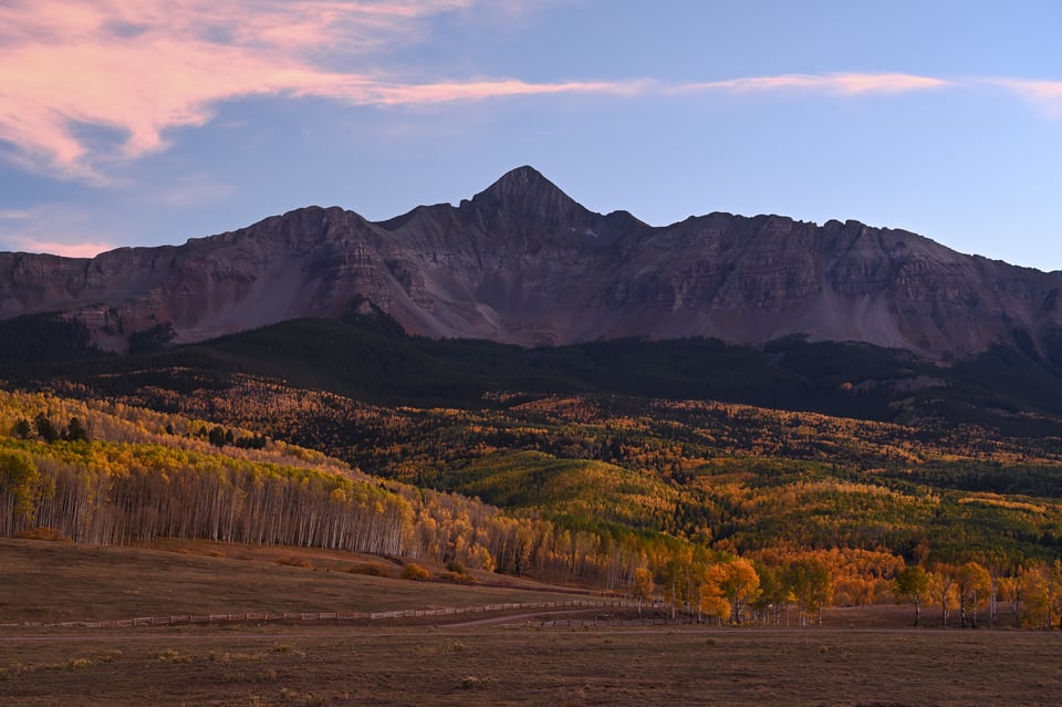 Nikon Z7 Sample Landscape Photo at Sunset