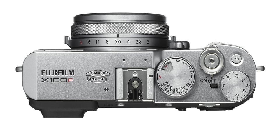 Top Controls of Fuji X100F