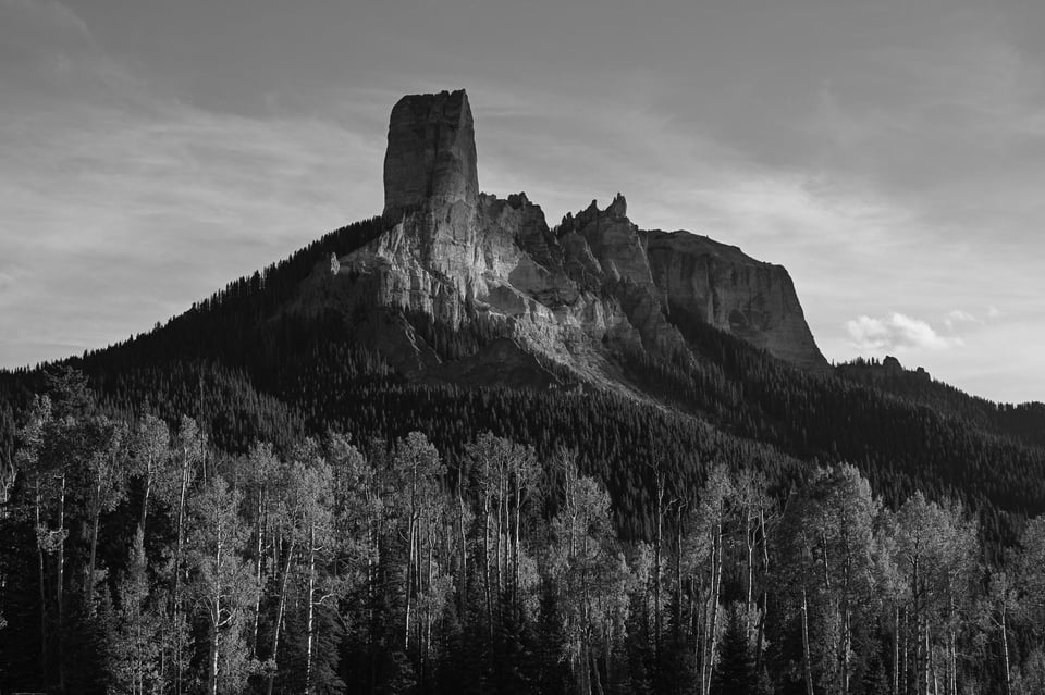 Black and White Landscape with Noct 58mm f1.2