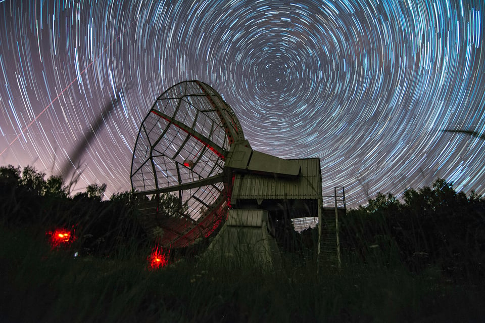 Ondrejov-star-trails