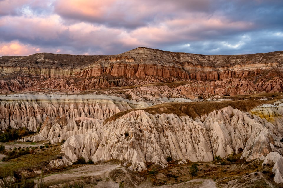 Cappadocia at Sunset. A solid candidate with plenty of colors and contrast, which was very easy to edit in Lightroom.