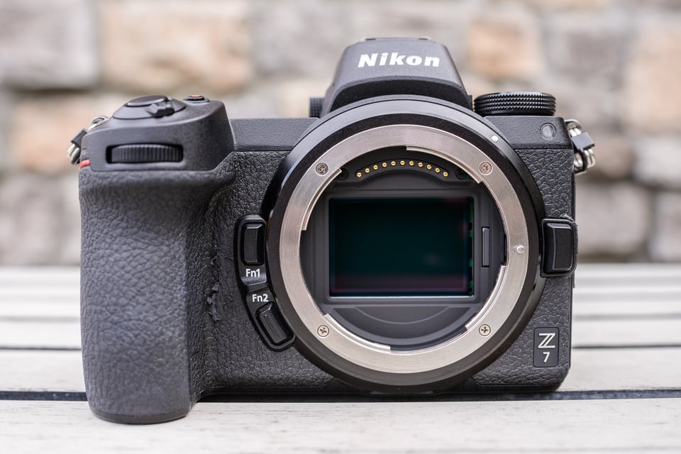 Nikon Z7 with Worn Out Grip