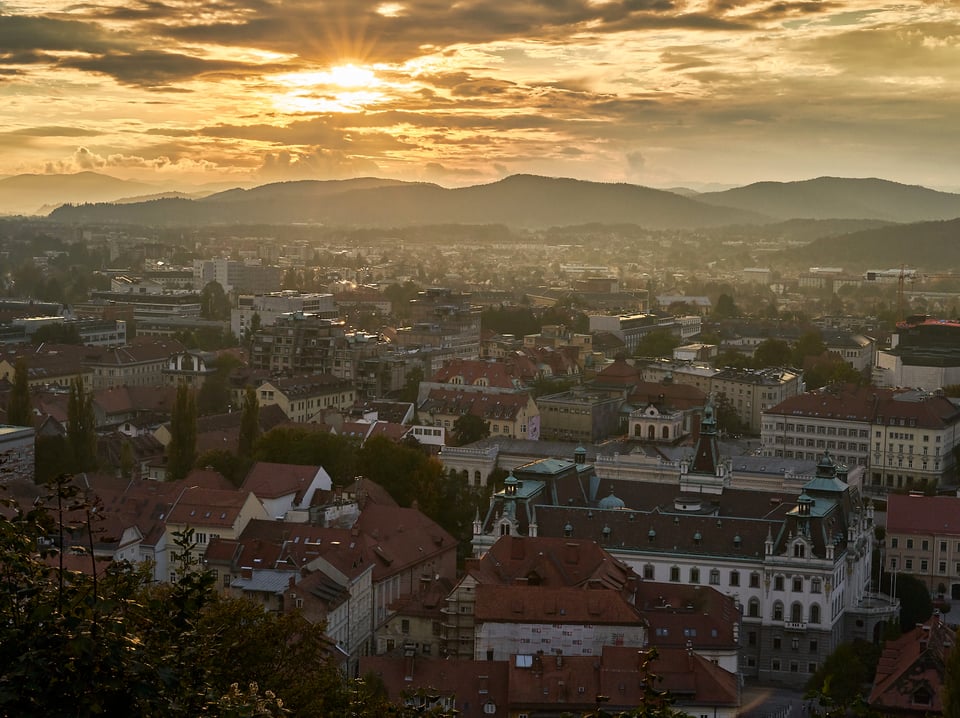 19. Ljubljana Sunset