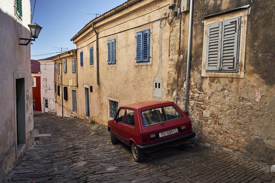 8. Car In Alleyway