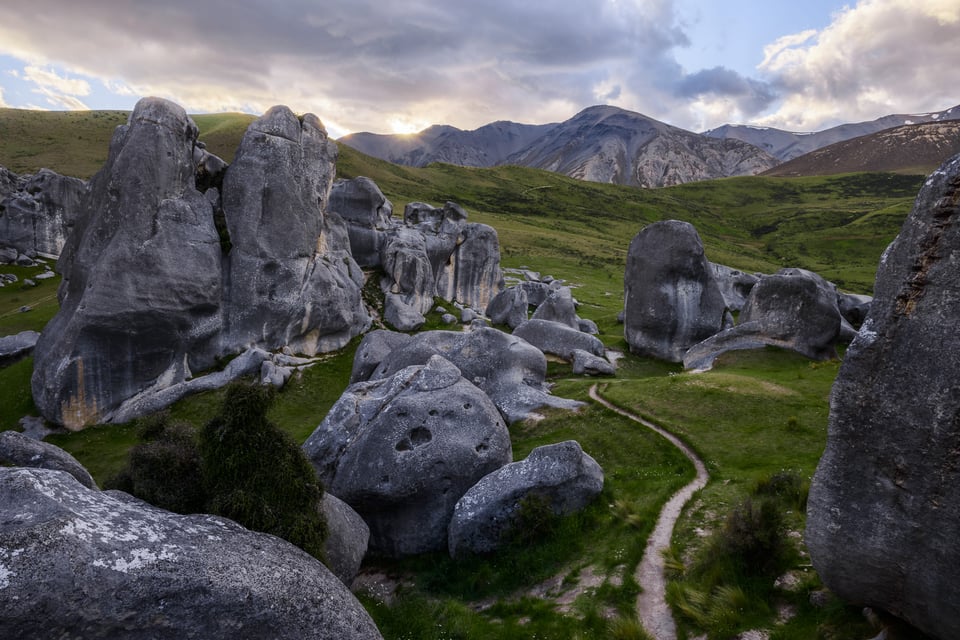 Photo of Footpath Going into the Distance