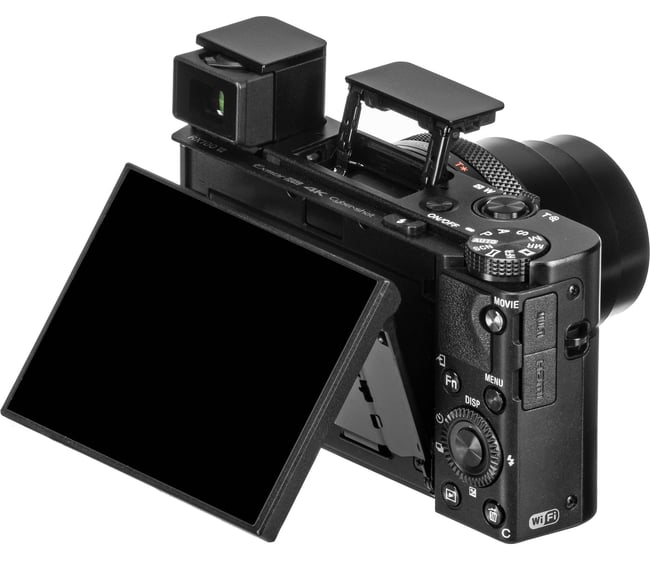 RX100 VI Tilt Screen and Viewfinder