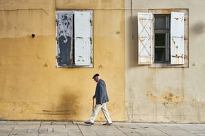 3. Man With Stick