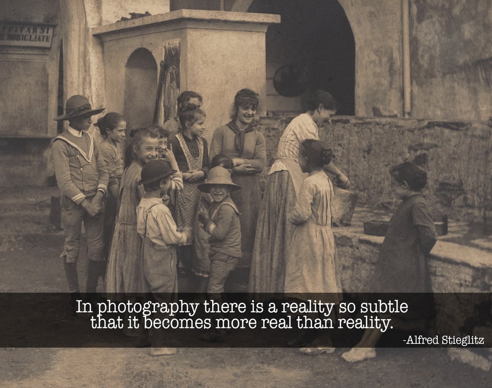 Alfred Stieglitz Photography Reality