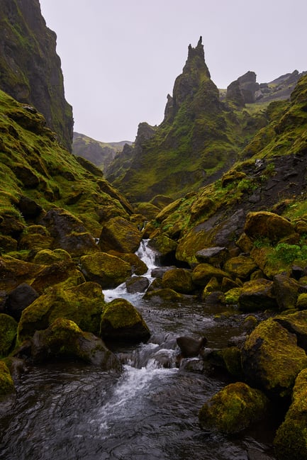 Iceland Landscape Photo Thakgil