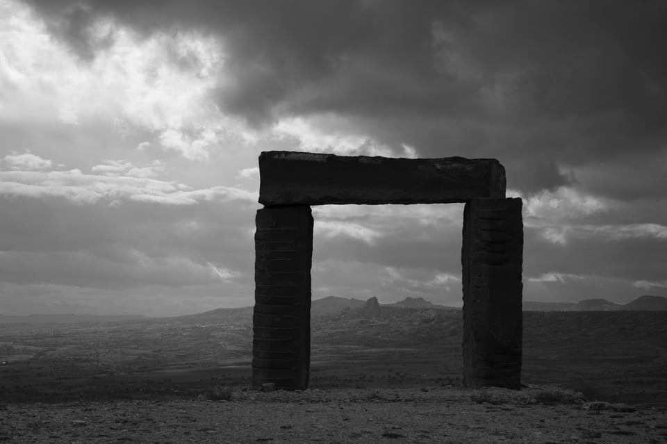 Black and White Landscape Nikon Z 24-70mm f/4 S