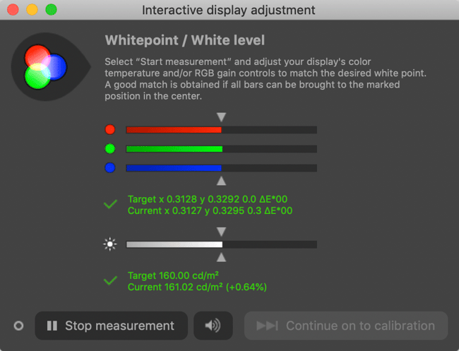 DisplayCAL Interactive Display Adjustment