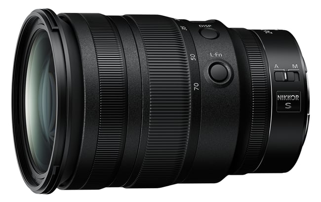 Nikon Z 24-70mm f/2.8 S Custom Fn Buttons