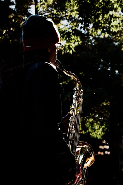 Saxophone Silhouette