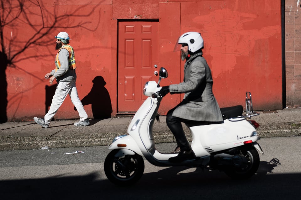 White on Red