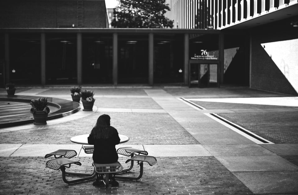 Women on Bench