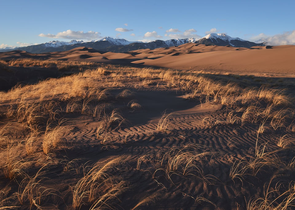 Great Sand Dunes at Sunset