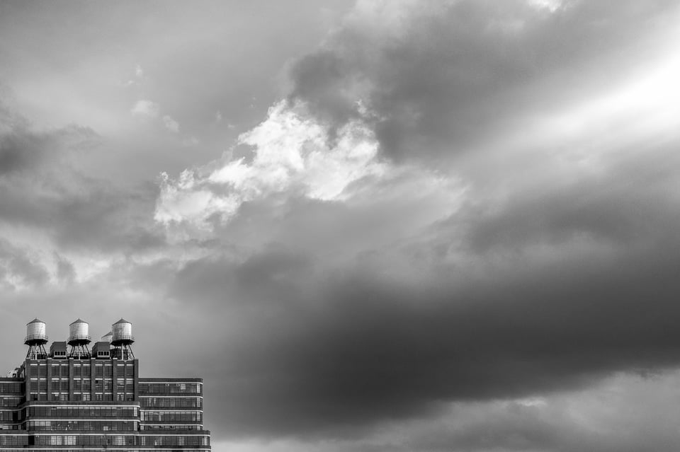 Stormy Water Towers