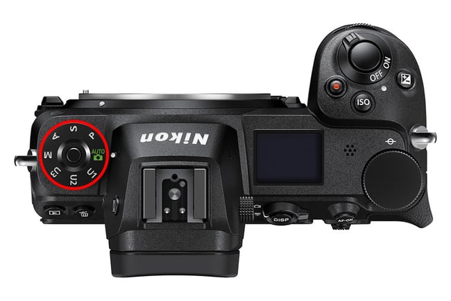 Nikon Z7 II PASM Dial