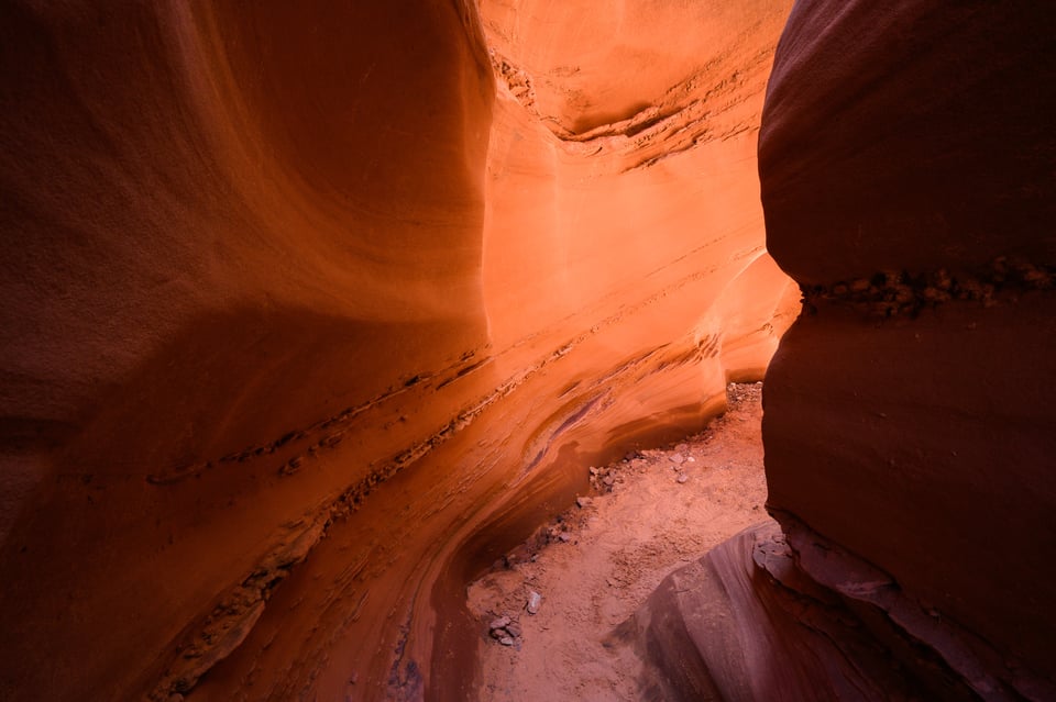 Spooky Slot Canyon Escalante