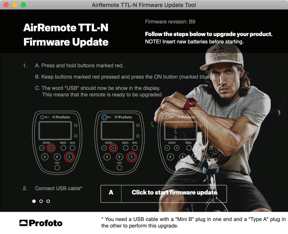 Air Remote TTL Firmware Upgrade