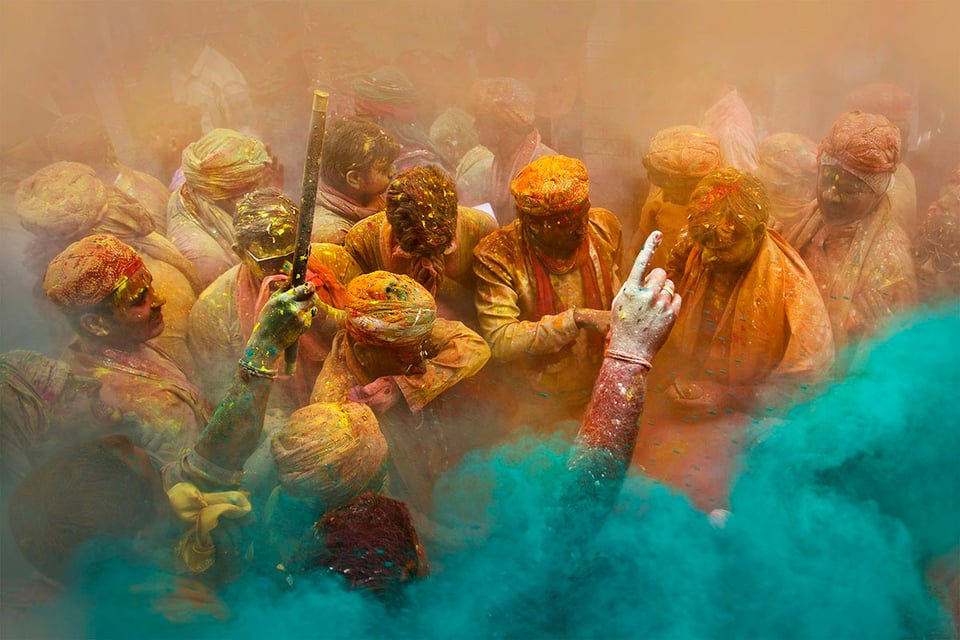 Holi India