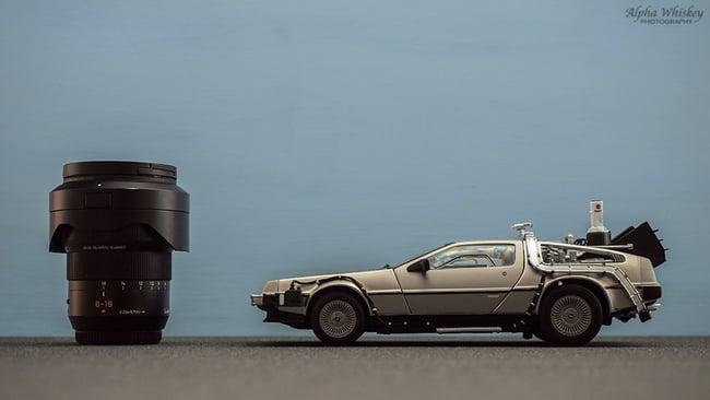 Delorean Scale Model