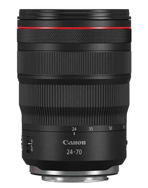 Canon 24-70mm f2.8 front