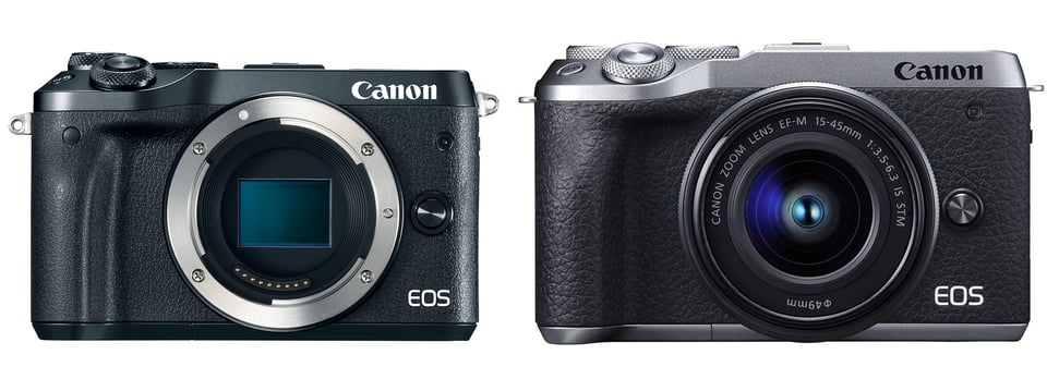 Canon EOS M6 vs EOS M6 Mark II