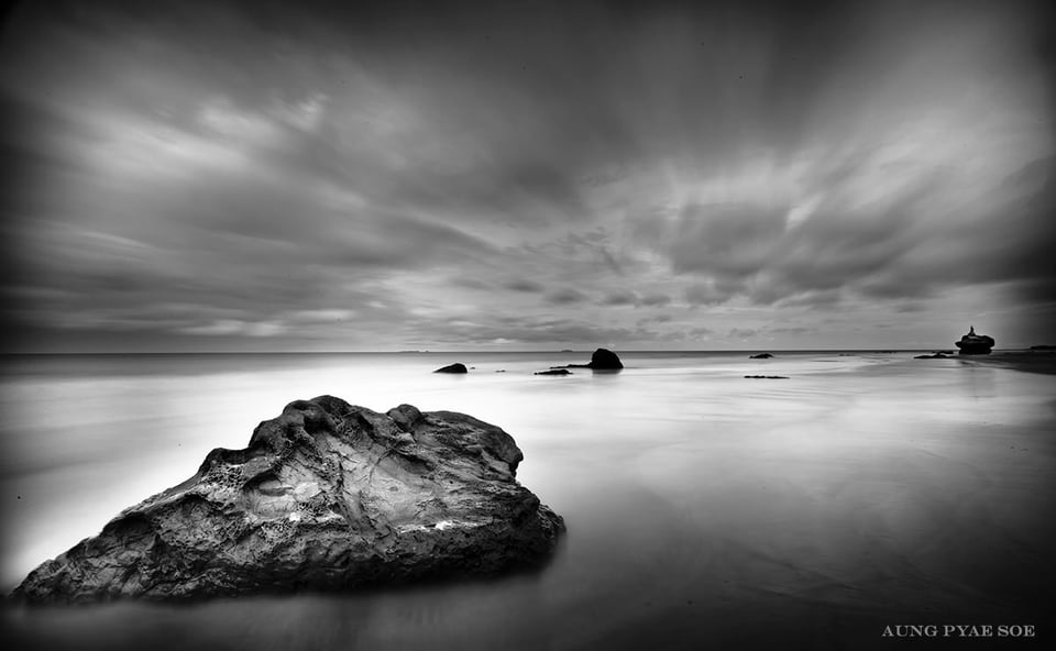 Shades of Slow Shutter Grey – Ngwe Saung Beach