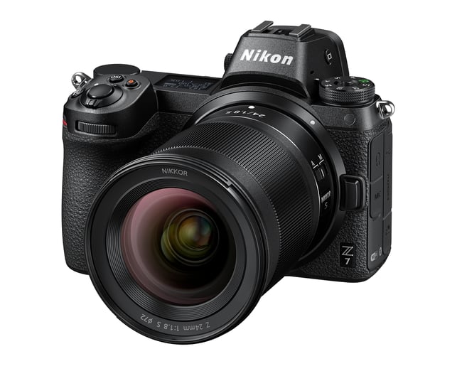 Nikon Z7 with 20mm f1.8 S lens
