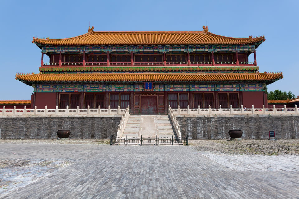 The Forbidden City in China, taken with the Panasonic S1R.