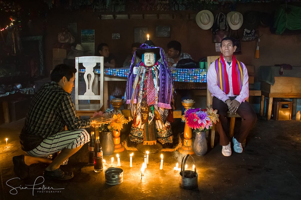 Offerings to Maximón - Lake Atitlán, Guatemala