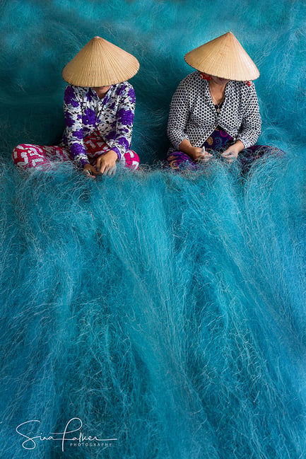 Blue Net Sea – Bac Lieu, South Mekong Delta, Vietnam