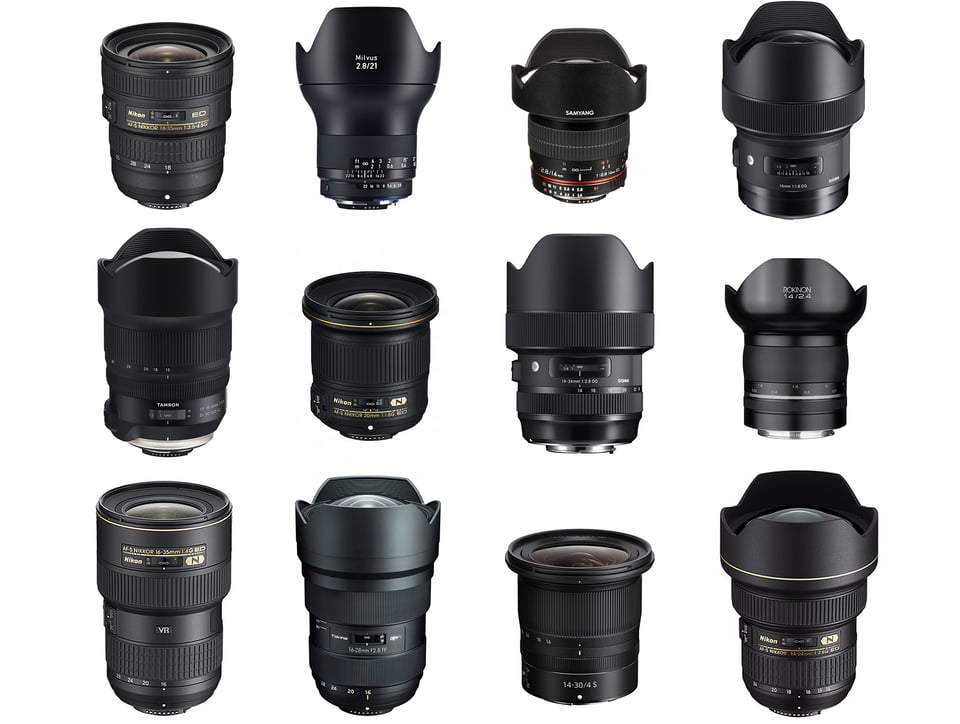 Nikon dslr store lenses