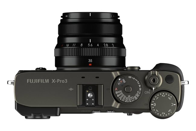 Fuji X-Pro3 Top View