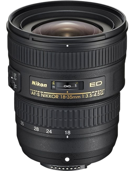 The Nikon 18-35mm f/3.5-4.5 G is one of the best value ultra-wide lenses on the market.