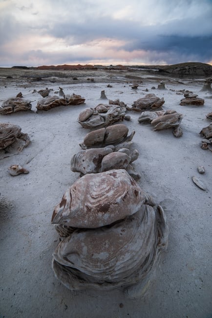 This landscape photo of New Mexico's Bisti Badlands demonstrates how wide 14mm really is. Taken with the Samyang 14mm f/2.8.