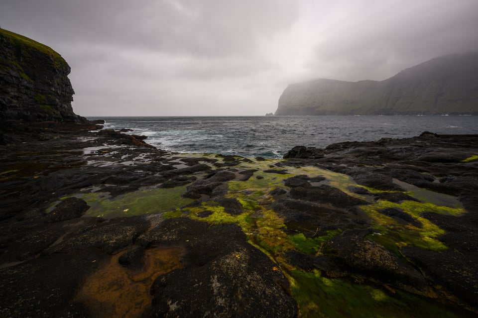 Cloudy Weather in the Faroe Islands, Kalsoy