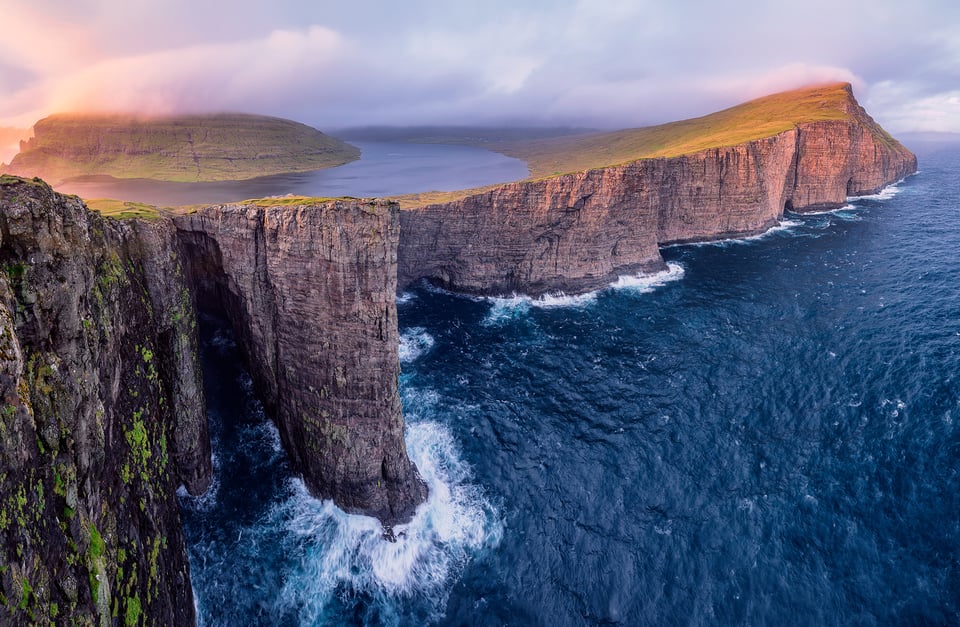 Faroe Islands Landscape, captured with the Fuji GFX 100