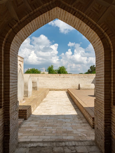 Chor-Bakr in Bukhara, Uzbekistan