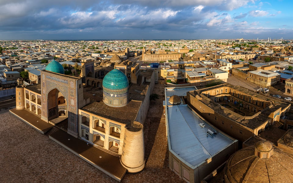 Miri-Arab Madrasah view from Minaret