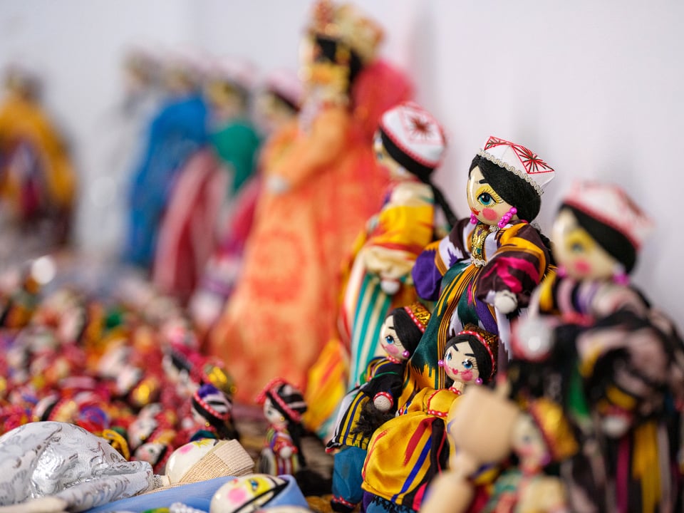 Dolls from doll makers of Andijan
