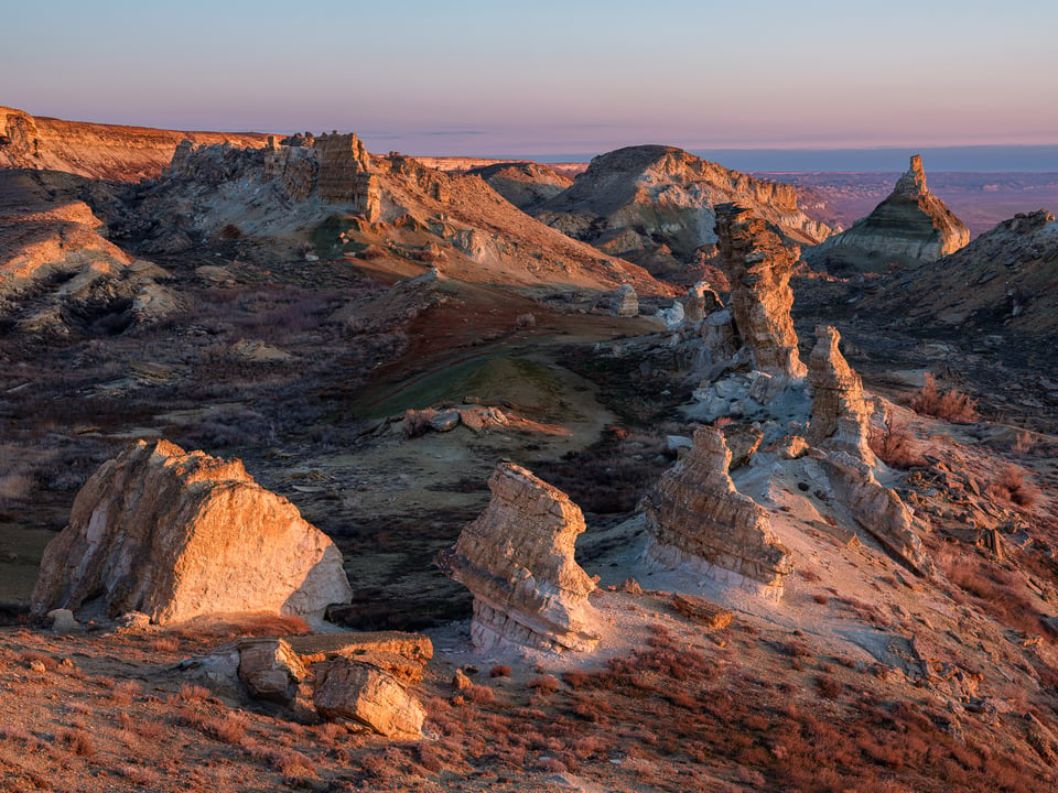 Aral Sea at Sunrise, Karakalpakistan