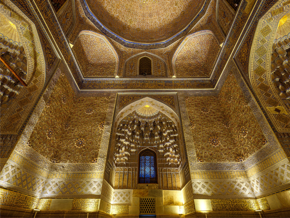 The Interior of Gur Emir in Samarkand